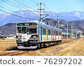 Ueda Dentetsu 1000 series 1003F (Nature and Friends No. 2) Maita-Yagisawa (山背) 76297202