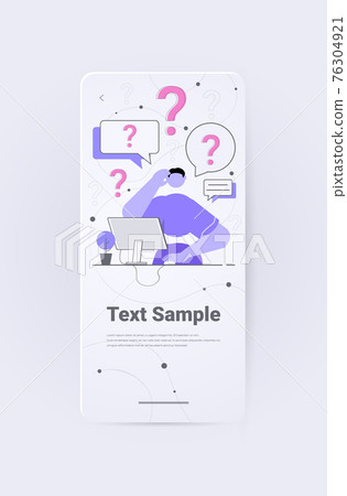 man call center operator sitting at workplace customer service online support concept vertical man call center operator sitting at workplace customer service online support concept vertical 76304921