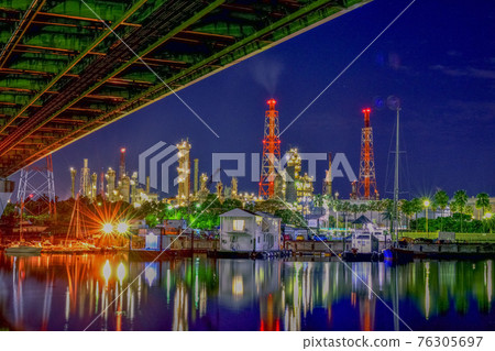 Sakai Senboku coastal industrial area Sakai Senboku coastal industrial area 76305697