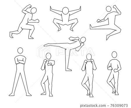 Action pose white human 76309073