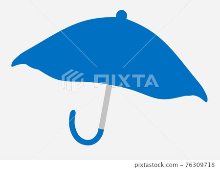 Simple icon of rainy weather 76309718