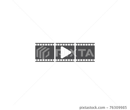 filmstrip Logo Template 76309985