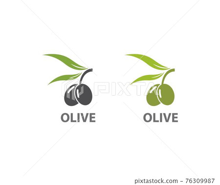 olive logo template 76309987