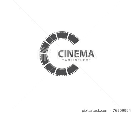 filmstrip Logo Template 76309994