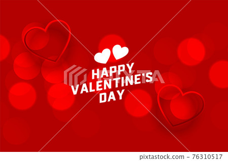 beautiful red happy valentines day bokeh background beautiful red happy valentines day bokeh background 76310517