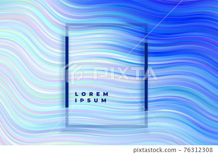 abstract blue stripped wave background 76312308