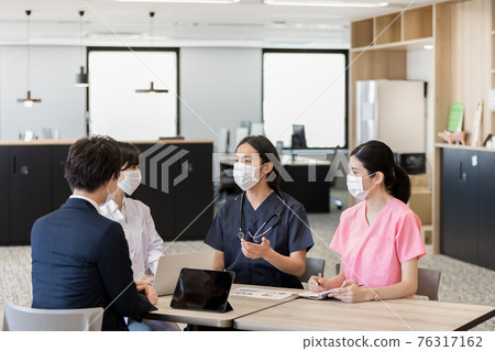 與醫務人員會面 76317162