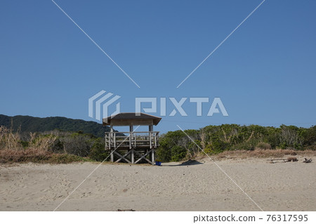 Watchtower at Oki Beach 76317595