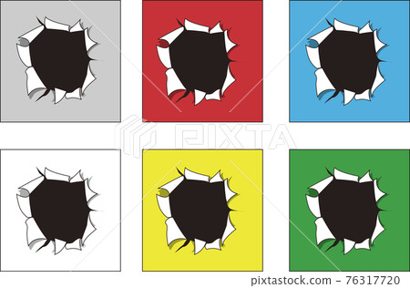 Torn paper Torn paper 76317720