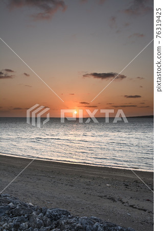 Evening landscape Evening landscape 76319425