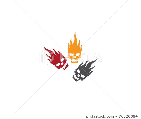 Skull Devil logo vector Skull Devil logo vector 76320084