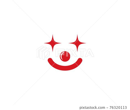 Clown logo template 76320113