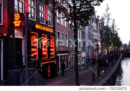 Amsterdam, the Netherlands Decorative window 76320670