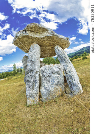 Dolmen of Sorginetxe, Agurain Salvatierra, Spain Dolmen of Sorginetxe, Agurain Salvatierra, Spain 76320911