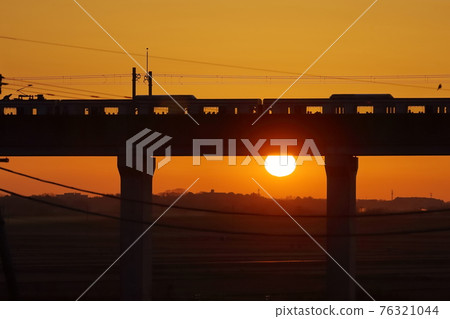 Tsukuba Express Tonegawa Bridge 76321044