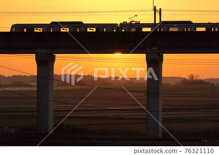 Tsukuba Express Tonegawa Bridge 76321110