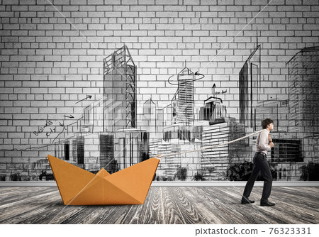Water transporation concept 76323331