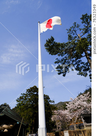 出雲大社升旗塔/國旗(日本第一) 出雲大社升旗塔/國旗(日本第一) 76323349