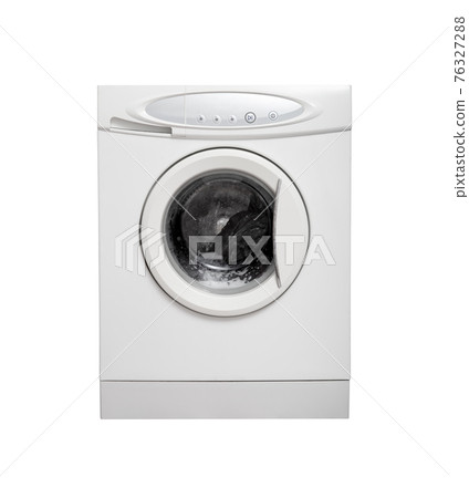 round front door of washing machine 76327288