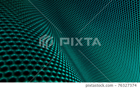 horizontal green flexible bend abstract trellised or cellular background horizontal green flexible bend abstract trellised or cellular background 76327374