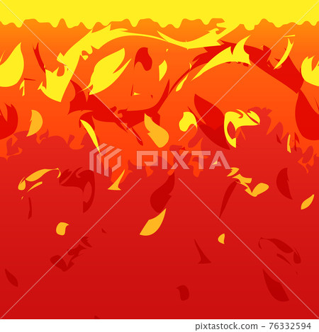 岩漿_熔岩橫斷面方塊_橫向捲軸遊戲_插畫素材 岩漿_熔岩橫斷面方塊_橫向捲軸遊戲_插畫素材 76332594