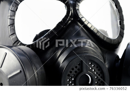 Closeup of Gas Mask Closeup of Gas Mask 76336052