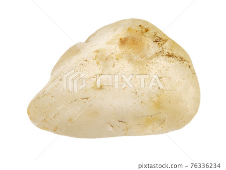 tumbled topaz gem stone on white tumbled topaz gem stone on white 76336234