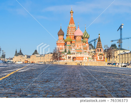view of St Basil Cathedral from Vasilevsky Descent view of St Basil Cathedral from Vasilevsky Descent 76336373
