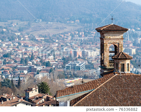 tower of Chiesa di San Michele all Arco in Bergamo tower of Chiesa di San Michele all Arco in Bergamo 76336882