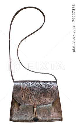 hand made carved leather shoulder bag cut out hand made carved leather shoulder bag cut out 76337378
