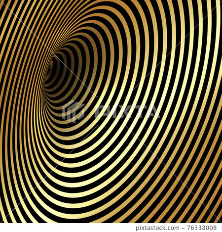 Wormhole Optical Illusion, Geometric Black and golden luxury Abstract Hypnotic Worm Hole Tunnel, Abstract Twisted Vector Illusion 3D Gold Optical Art square background Wormhole Optical Illusion, Geometric Black and golden luxury Abstract Hypnotic Worm Hole Tunnel, Abstract Twisted Vector Illusion 3D Gold Optical Art square background 76338008