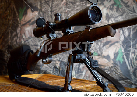 Rifle On Bipod Rifle On Bipod 76340200