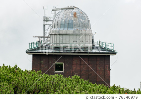 Astronomical and meteorological observatory near Skalnate pleso or tarn or lake in the High Tatras, Slovakia. Astronomical and meteorological observatory near Skalnate pleso or tarn or lake in the High Tatras, Slovakia. 76340979