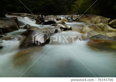 Scenery encountered during a hike in Fujikawachi Kaya Scenery encountered during a hike in Fujikawachi Kaya 76343786