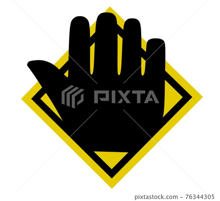 A pop-out icon that sticks out your hand and... - Stock Illustration ...