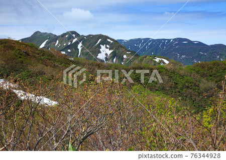 從白神山小岳眺望 76344928