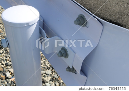 Scenery from the back of the guardrail 76345233