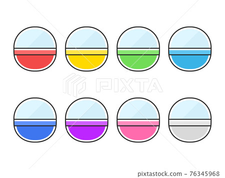 扭蛋扭蛋膠囊插畫套裝 扭蛋扭蛋膠囊插畫套裝 76345968