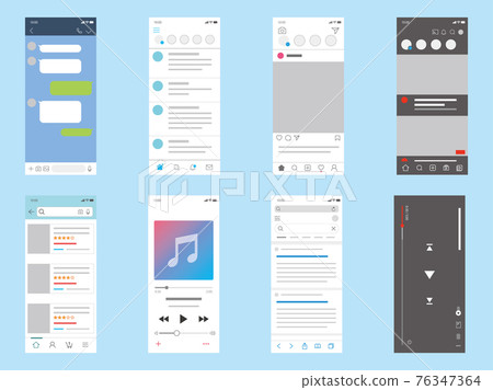 Smartphone app screen 76347364