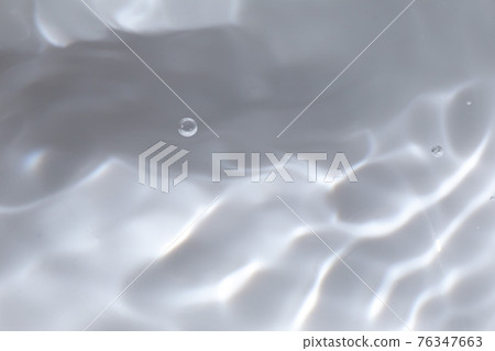 Water bubbles, water surface, underwater, water material. Images of health, medical care, environment, lifestyle, and beverages. 76347663