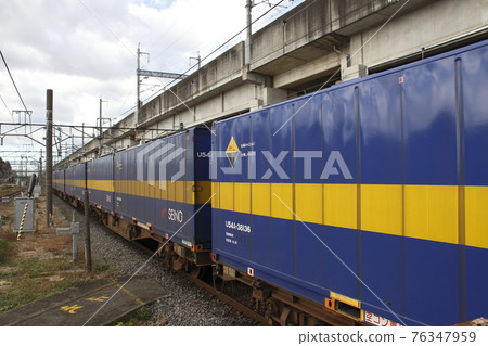 EH500牽引的西濃運輸貨運列車（黑磯站） 76347959