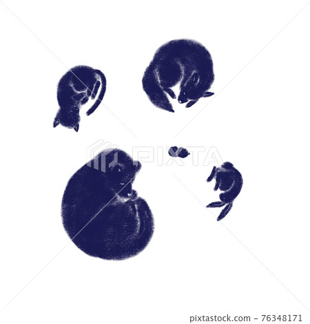 Sleeping animal 76348171