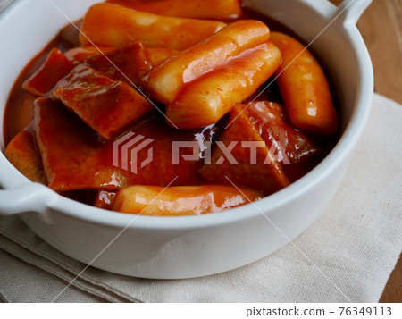 Korean traditional food Tteokbokki Korean traditional food Tteokbokki 76349113