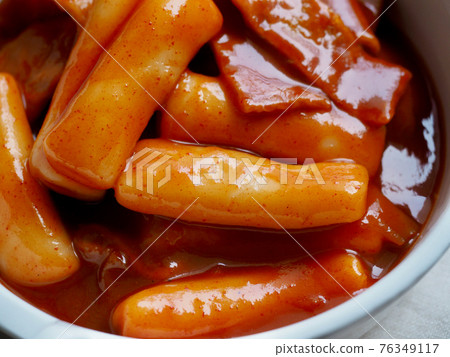 韓國傳統食品Tteokbokki 76349117