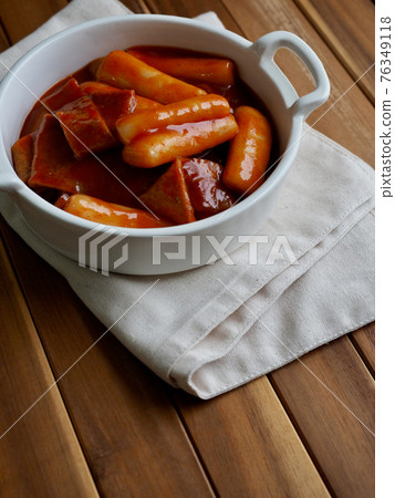 Korean traditional food Tteokbokki Korean traditional food Tteokbokki 76349118