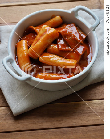 Korean traditional food Tteokbokki Korean traditional food Tteokbokki 76349123