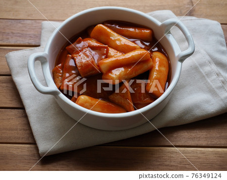 Korean traditional food Tteokbokki Korean traditional food Tteokbokki 76349124