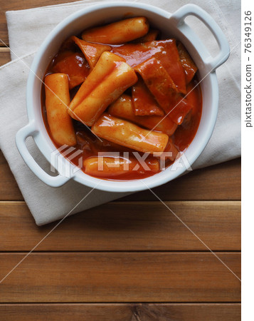 韓國傳統食品Tteokbokki 韓國傳統食品Tteokbokki 76349126