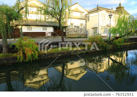 倉敷美觀地區,傳統街景 倉敷美觀地區,傳統街景 76352931