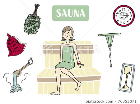 進入桑拿的女人 進入桑拿的女人 76353071